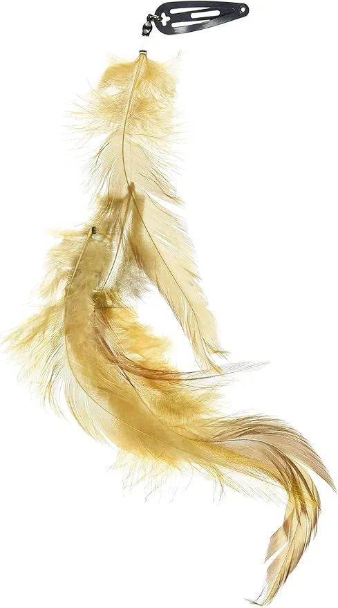 Mia Penas de cabelo Clip-n-Feathers bege, 30 ml