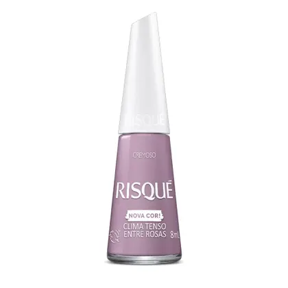 Esmalte Risqué Cremoso Clima Tenso Entre Rosas