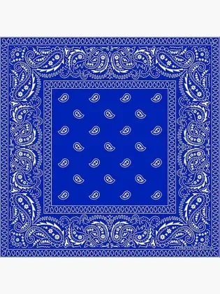 Bandana azul - TATIMIX