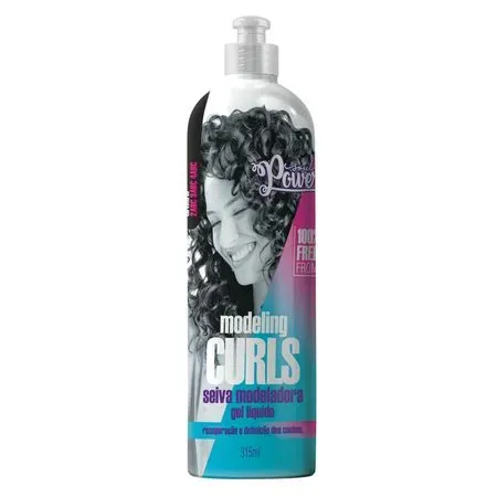 Gel Líquido Soul Power - Modeling Curls 315ml