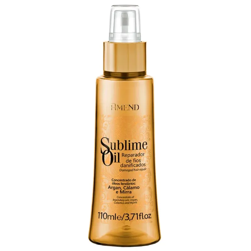 Óleo Capilar Amend Sublime Oil Reparador de Pontas