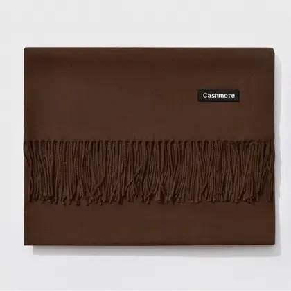 Cachecol Lenço Inverno Liso Grosso Unisex Echarpe11 - NoBrand