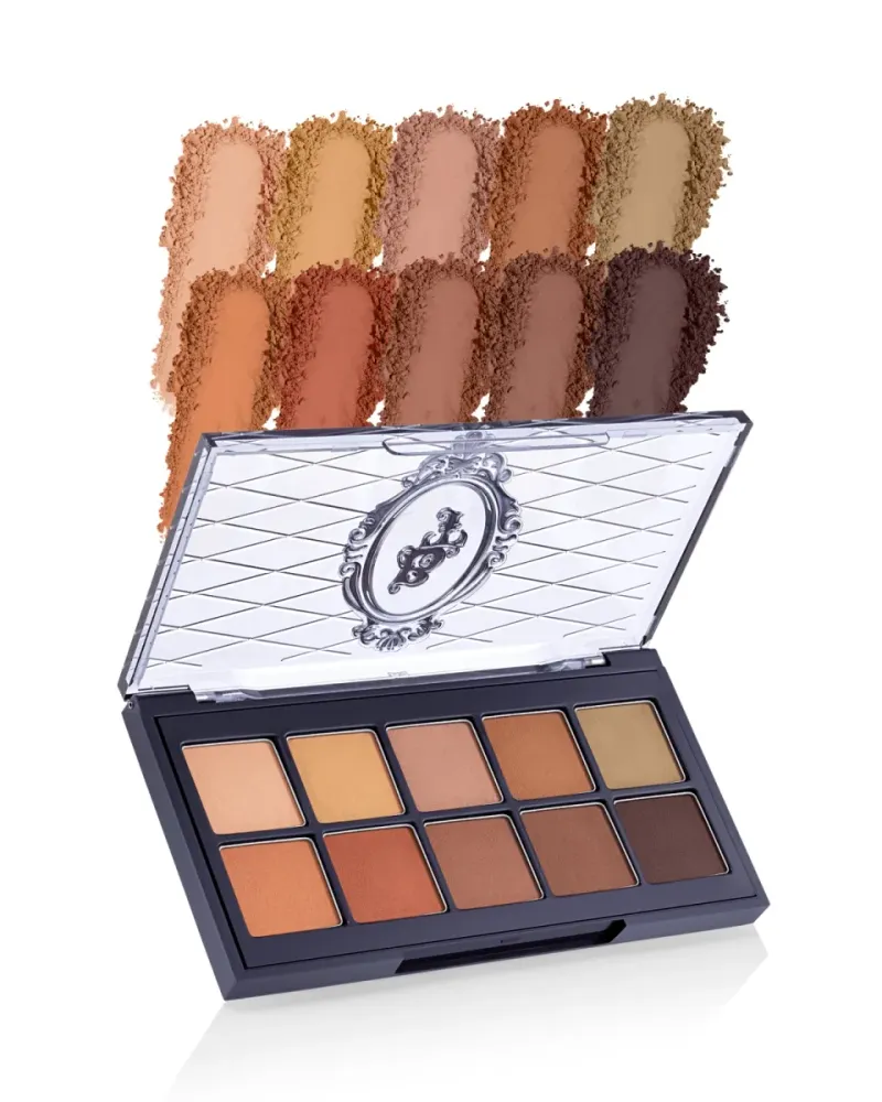 Bruna Tavares Bt Transition - Paleta De Sombras Com 10 Tonalidades De Marrom