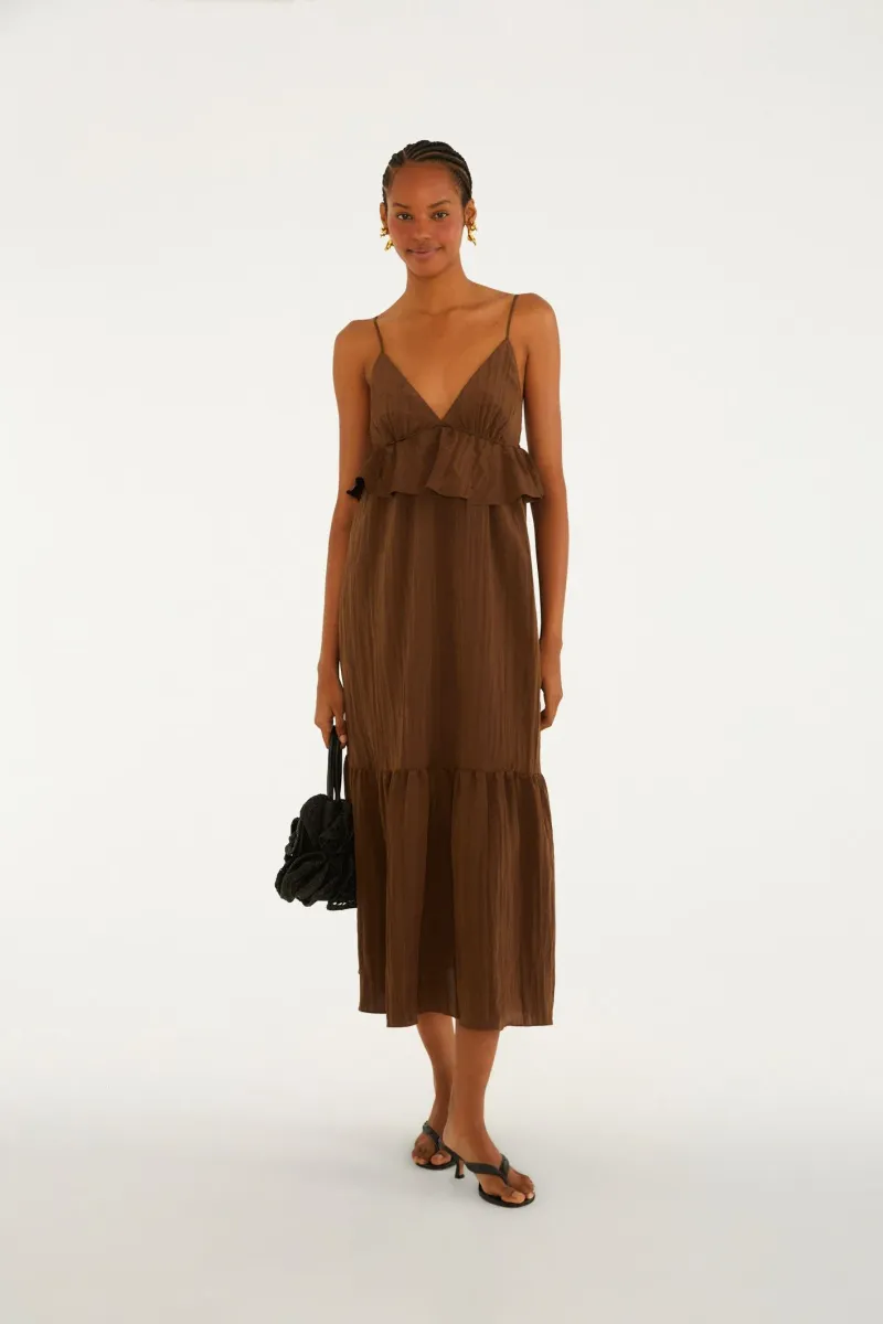 Vestido Fluido Midi