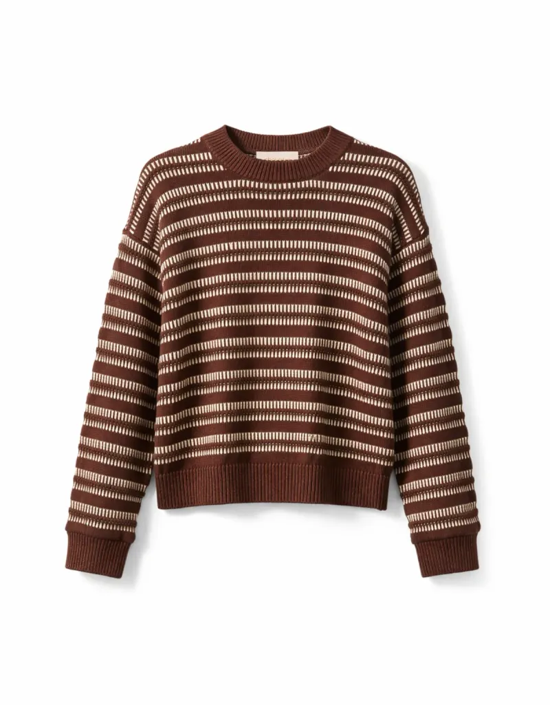 Blusa Tricot Listra Textura