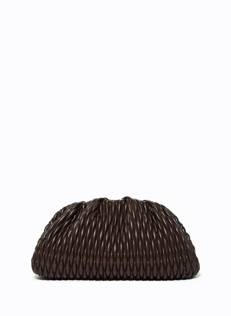 Clutch Le Lis Jana Coffee G Feminino