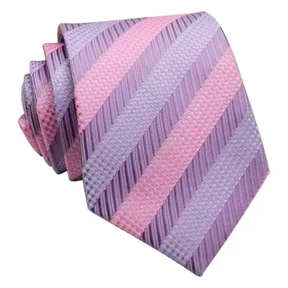Gravata jacquard Listrada slim Casamento Aniversário adulto - anjo da mamãe