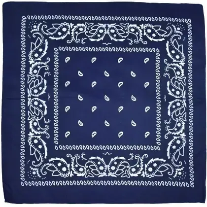 Kit Bandana Lenço Estampado Classica Unissex 55X55Cm Adulto - HHW