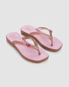 Chinelo de Dedo Ipanema Pluma Boca Rosa