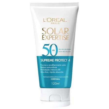 Protetor Solar Corporal L'Oréal Paris Solar Expertise Supreme Protect 4 FPS50 120ml