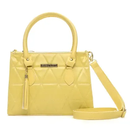 Bolsa Feminina Transversal Média Estilo Madrid Bordada Moda Luxo Trabalho Festa Sair Viagem - Pequeno Urso