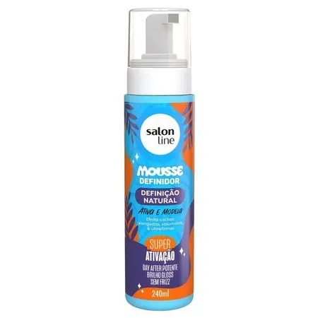 Mousse Definidor Capilar Salon Line Definição Natural Ativa e Modela 240ml