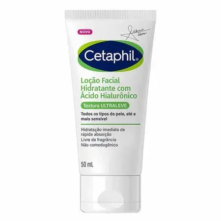 Loção Facial Hidratante com Ácido Hialurônico Cetaphil 50ml