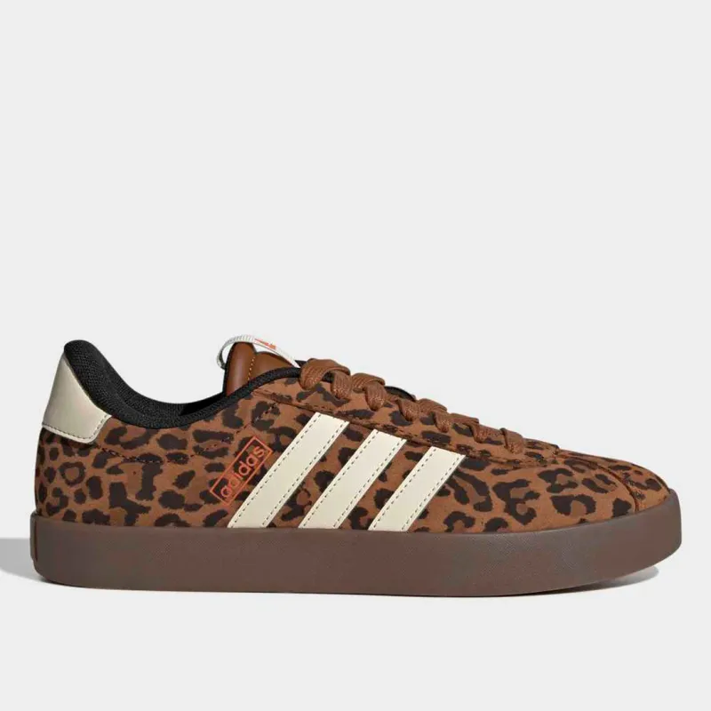 Tênis Adidas Vl Court 3.0 Feminino - Marrom