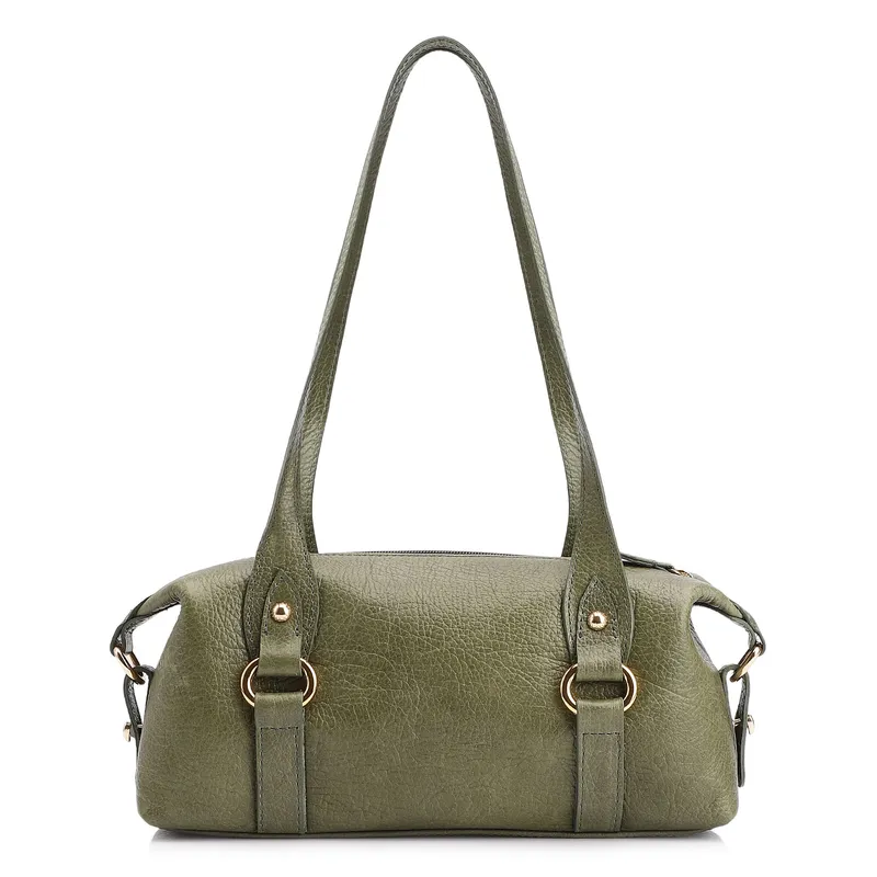 Bolsa De Ombro - Couro Antique Verde