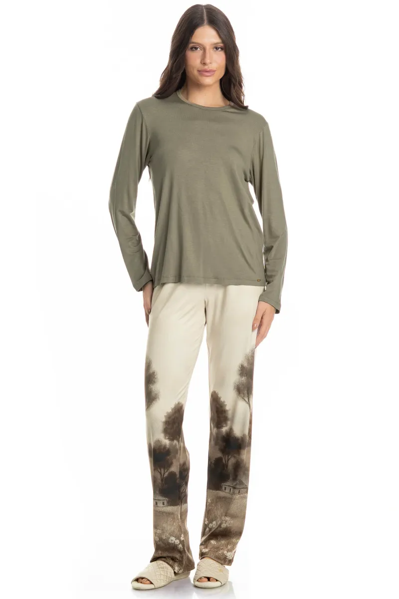 Pijama Longo Campo