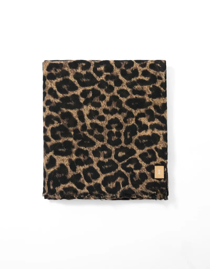 Lenço Leve Leopardo