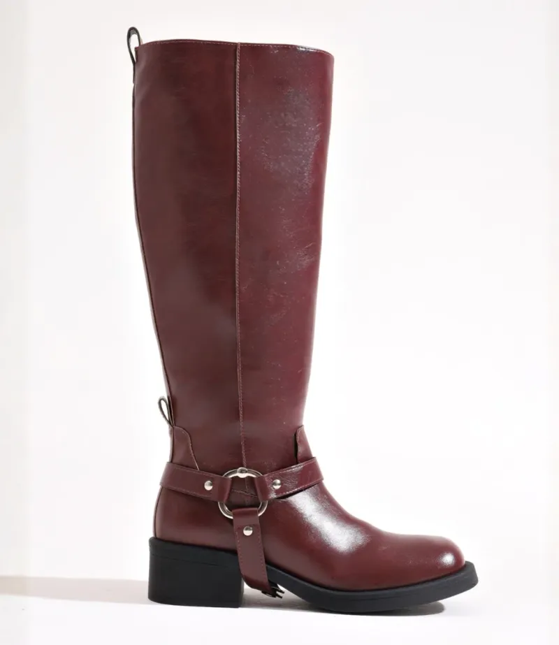 Bota New Biker Classic Marsala