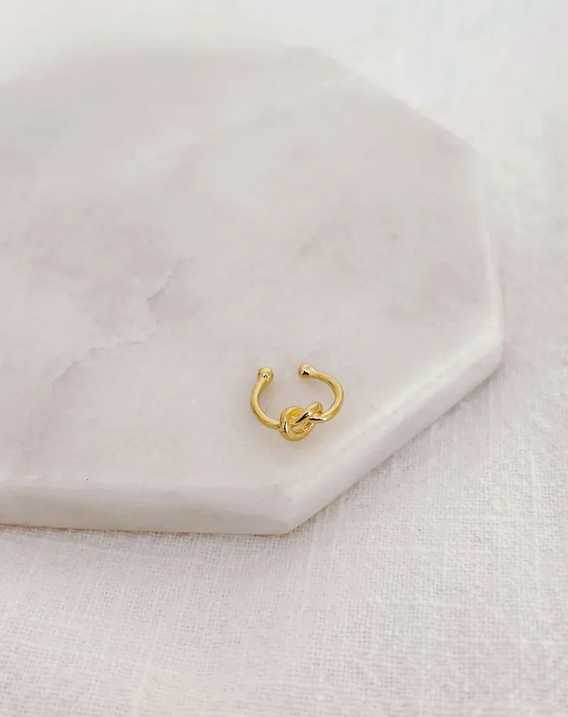 Piercing Fake No Banho Ouro Dourado