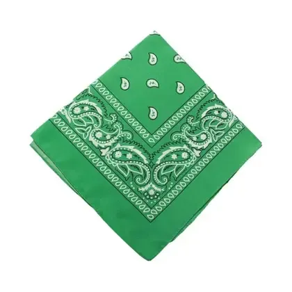 Lenço Bandana Hip Hop Punk Feminino E Infantil, Acessório De Cabelo Quadrado Estilo Boêmio - NONE