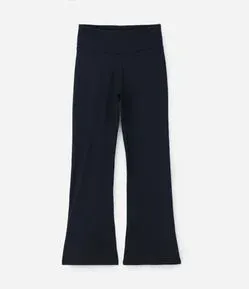 Calça Bailarina Esportiva Tecnologia Dry Curve & Plus Size Preto