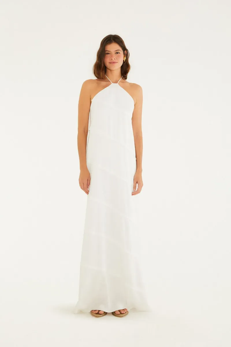 Vestido Frente Única Cetim