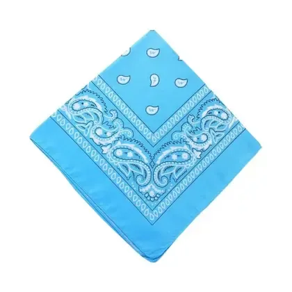 Lenço Bandana Hip Hop Punk Feminino E Infantil, Acessório De Cabelo Quadrado Estilo Boêmio - NONE