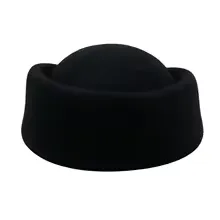 Lã aeromoça pillbox chapéu millinery fazendo fascinater base aeromoça oval retro cocktail festa de casamento igreja chapéus - AliExpress 200000297