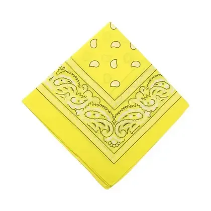 Lenço Bandana Hip Hop Punk Feminino E Infantil, Acessório De Cabelo Quadrado Estilo Boêmio - NONE