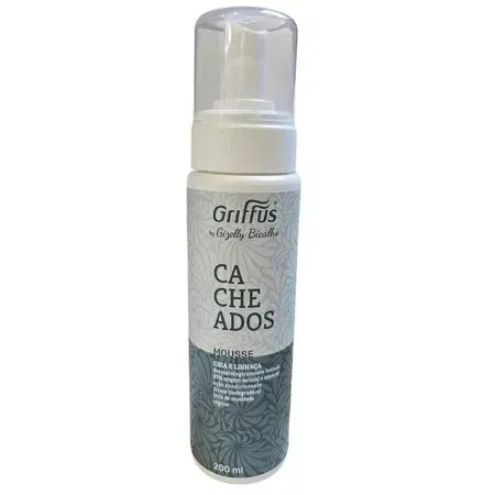 Mousse Capilar Cacheados Vegano By Gizelly Bicalho Griffus 200Ml