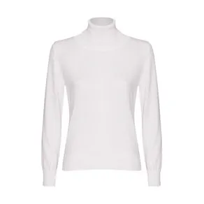 TRICOT FEMININO CLÁSSICO GOLA ALTA