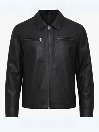 Jaqueta Masculina Couro PU 49076 - Mosaico