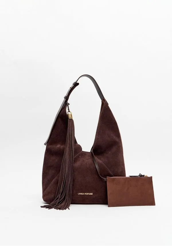 Bolsa Shopping Couro Com Barbicacho