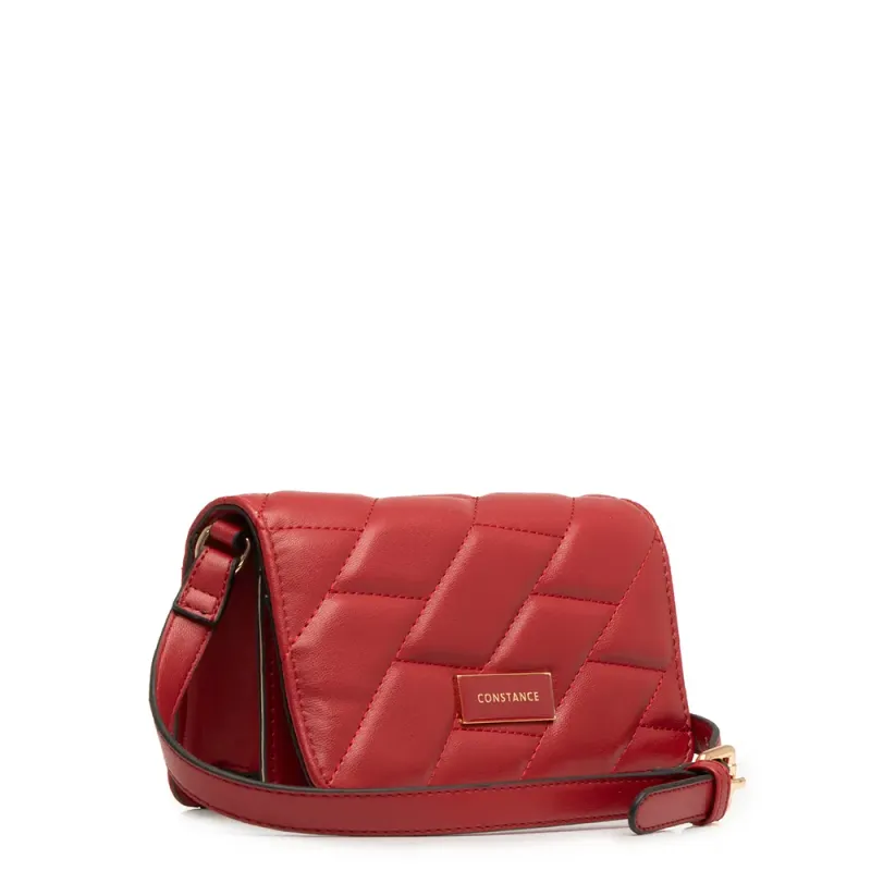 Bolsa Vermelha Tiracolo Matelassê
