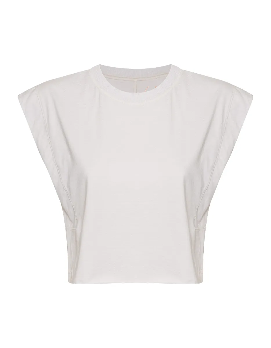REGATA FEMININA CROPPED BARRA A FIO