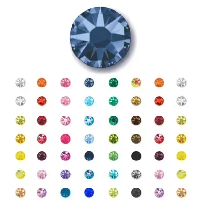 1.000 Strass De Vidro Hotfix Cristal Termocolante Strass 6mm - SV Strass