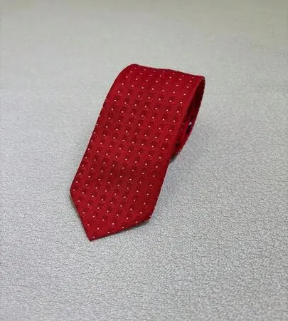 Gravatas para noivo e padrinhos em casamentos, conferências e outros eventos bolinhas Slim (5.5cm)