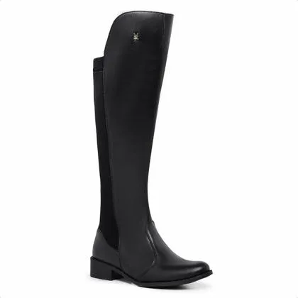 Bota Feminina Montaria Over Cano Longo Neoprene Myrol Outlet