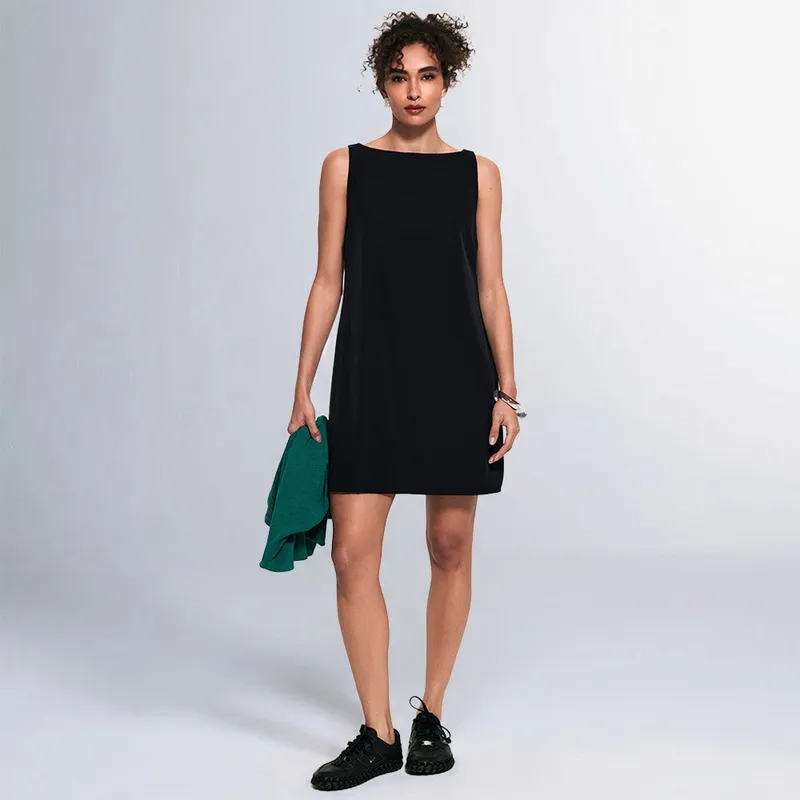 Vestido Curto Gola Canoa FutureForm® Feminino