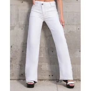 CALÇA FEMININA MOLETOM COLOR WIDE