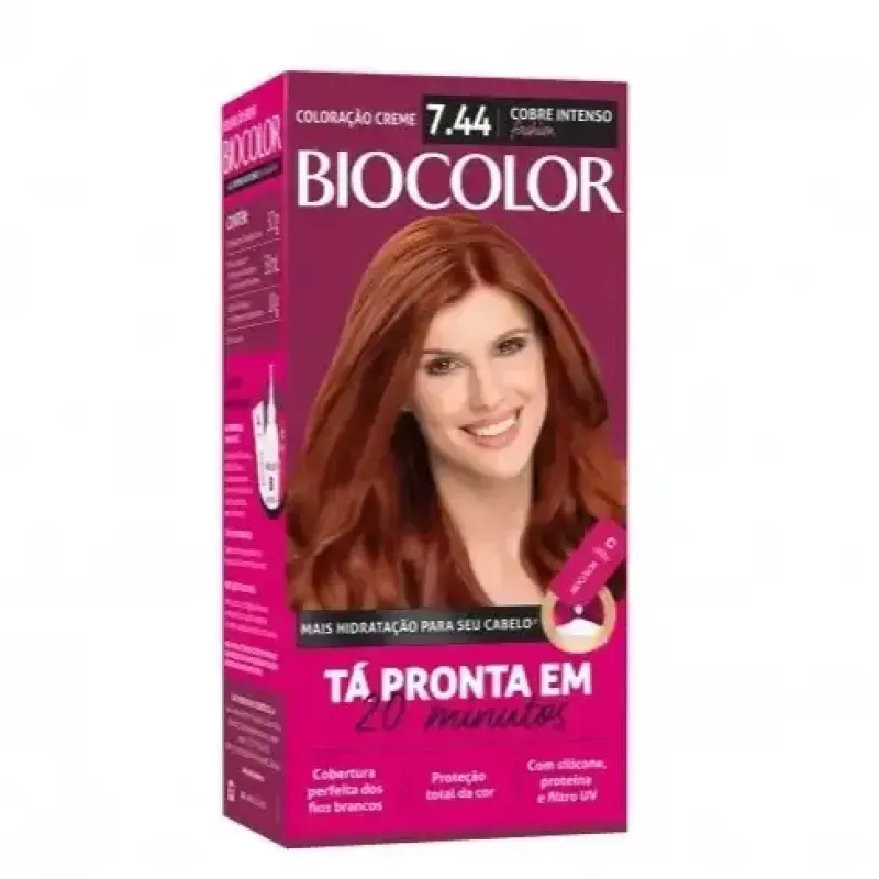 Coloração 744 Cobre Intenso Mini Biocolor