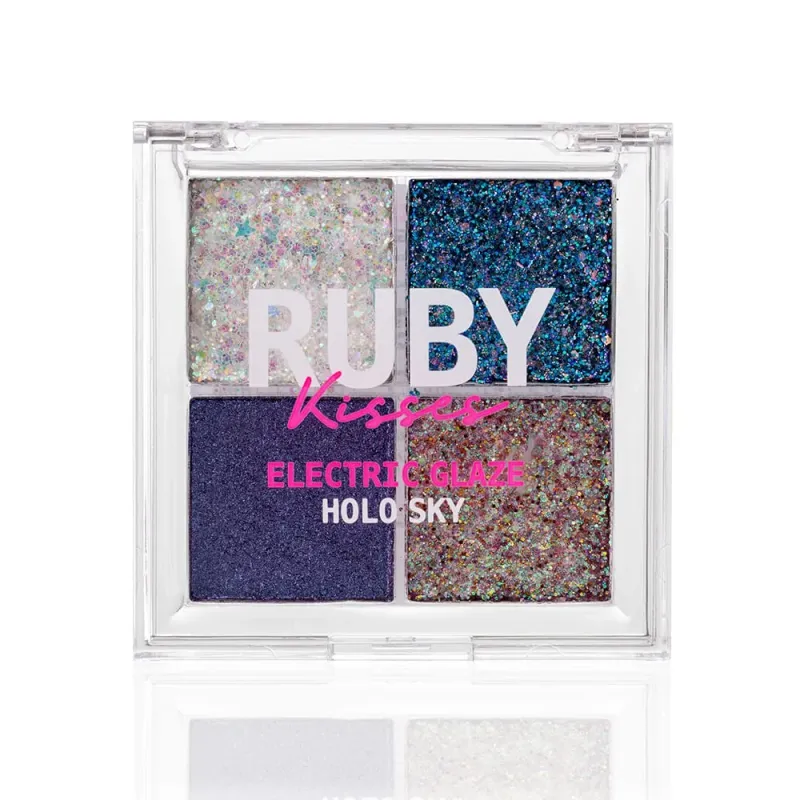 Paleta de Sombras Glitter Holo Sky - Ruby Kisses