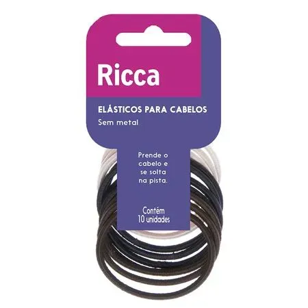 Elastico Ricca Colors sem Metal 3MM 1 Un