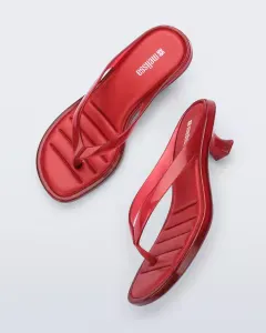 Melissa Thong Kitten Heel