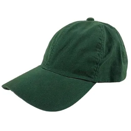 Boné Verde Liso Sem Estampa Uniforme Sarja Bordar Personalizar Fivela