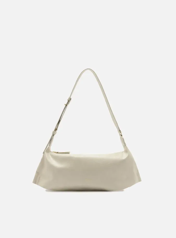 Bolsa Shoulder Branca Média