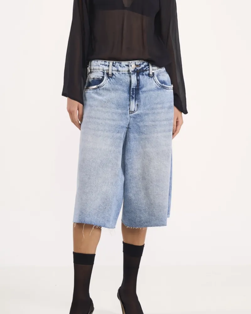 Bermuda Jeans Wide